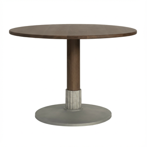 Design House Stockholm Tock ronde tafel donker eikenhout