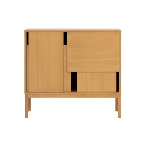 Design House Stockholm Layer bijzettafel met poten van eikenhout