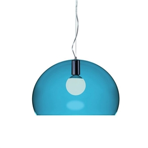 Kartell FL/Y Hanglamp Blauw Medium