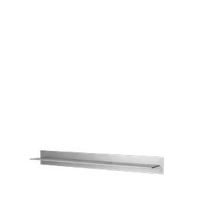 Ferm Living Lager Enkele Wandplank 85 Aluminium