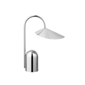 Ferm Living Arum Draagbare Lamp Roestvrij Staal