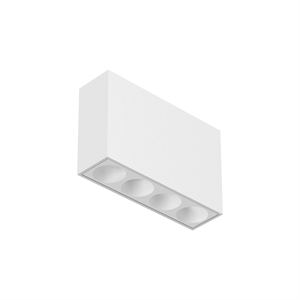 Flos Light Shadow Surface 4 Spot Plafondlamp Wit