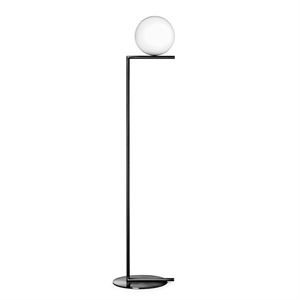 Flos IC F1 Vloerlamp Mat Zwart