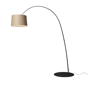 Foscarini Twiggy Vloerlamp My Light Zwart & Hout