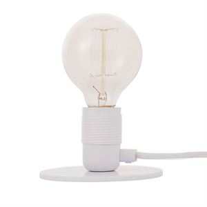 FRAMA E27 Table Lamp White