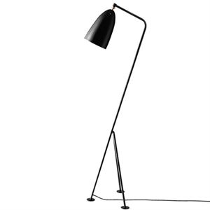 GUBI Grossman Collection Grässhoppa Floor Lamp Black