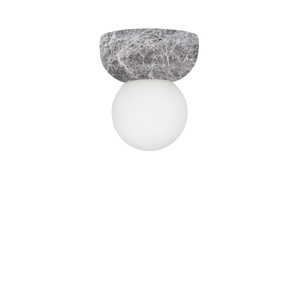 Globen Lighting Torrano 13 Wand-/ Plafondlamp Grijs Marmer