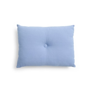 HAY Dot Linnen Kussen 60x45 Blauw