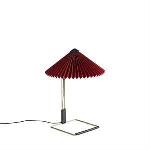 HAY Matin Tafellamp Klein Dark Red