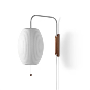 HAY Nelson Cigar Wandlamp Klein wit M. Snoer