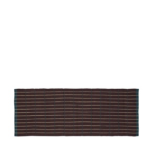 Hübsch Cottage Tapijt 80x200 Bruin/ Donker Groen