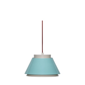 Hübsch Remi Hanglamp Blauw/ Beige