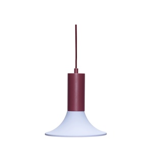 Hübsch Luminary Hanglamp Burgundy/ Blauw