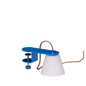 Hübsch Lure Wandlamp Metallic Blauw