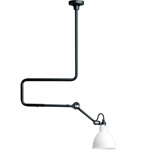 Lampe Gras N312 ceiling lamp mat black & mat white