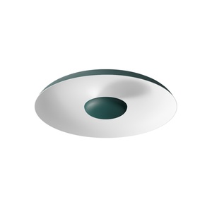 Linea Light Basin_S Plafondlamp Ø48 Groen Blauw