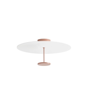 Linea Light Stilo_S Plafondlamp Ø54 Beige Rood
