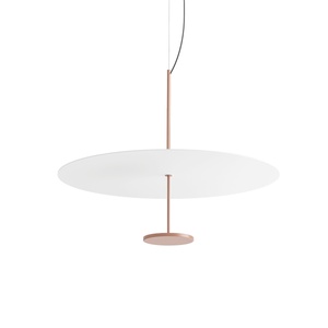 Linea Light Stilo_P Hanglamp Ø74 Beige Rood
