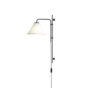Marset Funiculí Wandlamp Stof Zwart- Wit