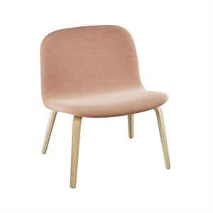 Muuto Visu Armchair M. Wood Lampenvoet Bekleed Steelcut Trio 515/Eik
