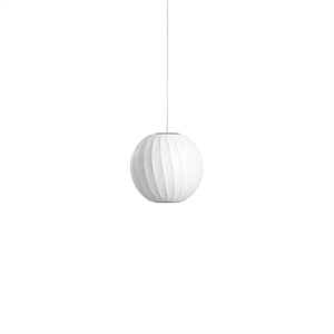 HAY Nelson Ball Crisscross Bubble Hanglamp Klein wit