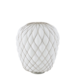 FontanaArte Pinecone Tafellamp Groot Chroom/ Wit