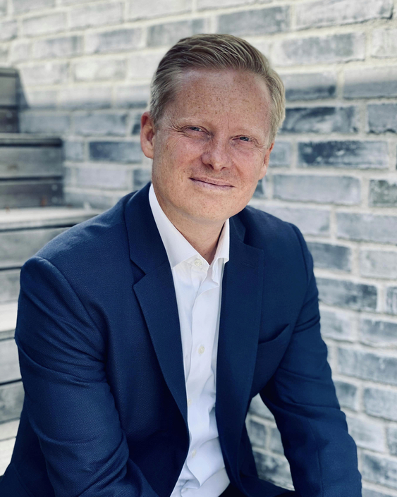 Rasmus Markholt CEO of the lighting company LYFA