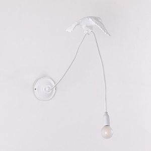 Seletti Sparrow Wandlamp Verstelbaar Wit