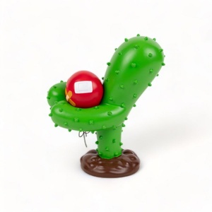 Seletti Love Hurts You Limited Edition Decoratieve Accessoires Groen/ Rood/ Bruin