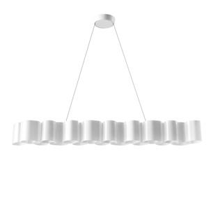 Stilnovo Honing Hanglamp L139,7 cm Wit
