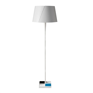 TATO De-Lux D4 Vloerlamp Blauw & Mat Wit