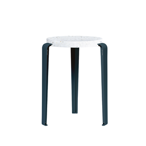 TipToe LOU Kruk Gerecycled Plastic Wit/ Middernachtblauw