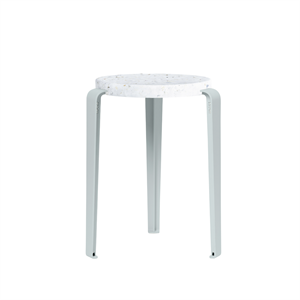 TipToe LOU Kruk Gerecycled Plastic Wit/lichtblauw