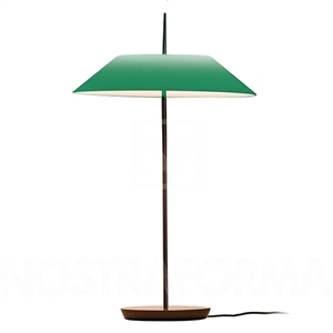 Vibia Mayfair Tafellamp Glanzend Groen en Zwart