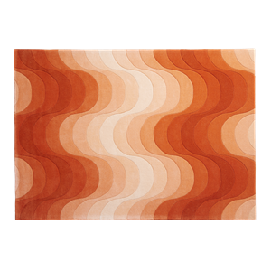 Verpan Wave Tapijt Oranje