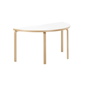 artek Aalto 96 Halfronde Eettafel Wit