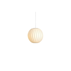 HAY Nelson Ball Crisscross Bubble Hanglamp Klein Off-White