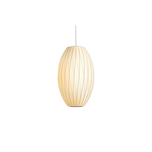HAY Nelson Cigar Crisscross Bubble Hanglamp Medium Off-White