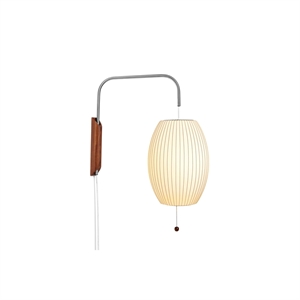 HAY Nelson Sigaren Wandlamp Klein Off-White met Snoer