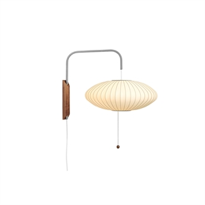 HAY Nelson Schotel Wandlamp Klein Off-White met Snoer
