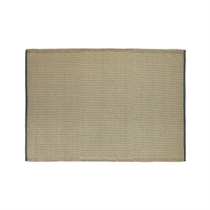 HAY Tapis Tapijt 170x240 Zwart/ Groen