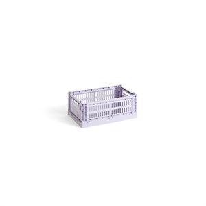 HAY Colour Crate Opbergdoos Klein Lavendel