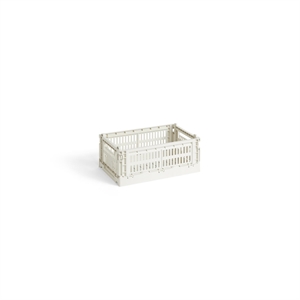 HAY Colour Crate Opbergdoos Klein Off-White