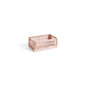 HAY Colour Crate Opbergdoos Klein Blush