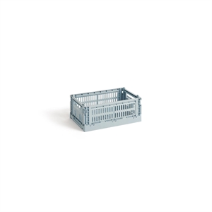 HAY Colour Crate Opbergdoos Klein Dusty Blue