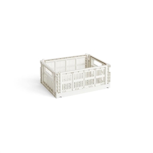 HAY Colour Crate Opbergdoos Medium Off-White