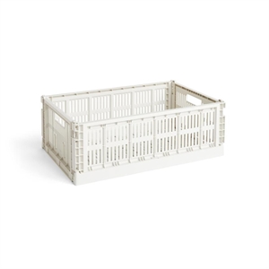 HAY Colour Crate Opbergdoos Groot Off-White