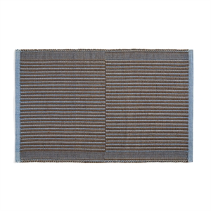HAY Tapis Mat 60x95 Kastanje/ Blauw