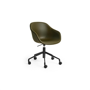 HAY AAC253 Draaistoel met Wielen Zwart/ Sense Forest