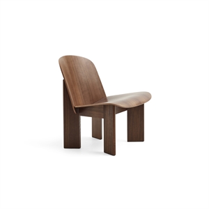 HAY Chisel Fauteuil, Gelakt Walnoot